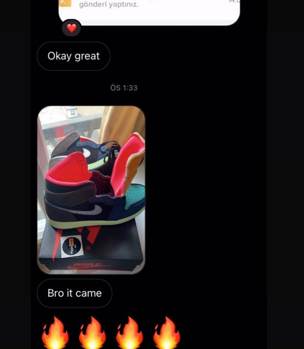 Customer reference screenshot