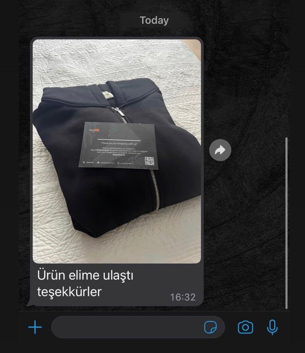 Customer reference screenshot