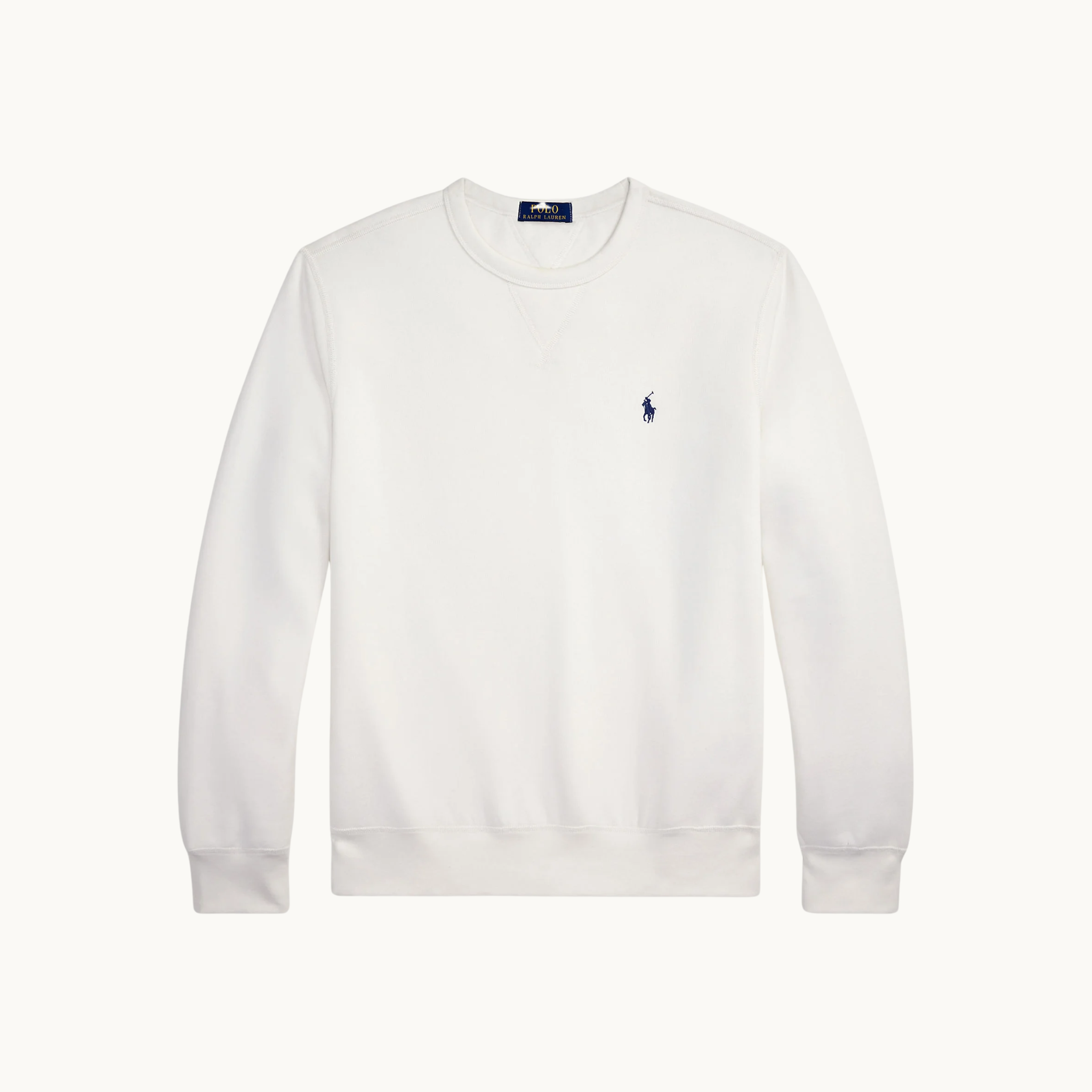 PRL Pony Logo Sweatshirt - White
