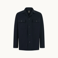 Boggi Milano Utility Overshirt - Navy