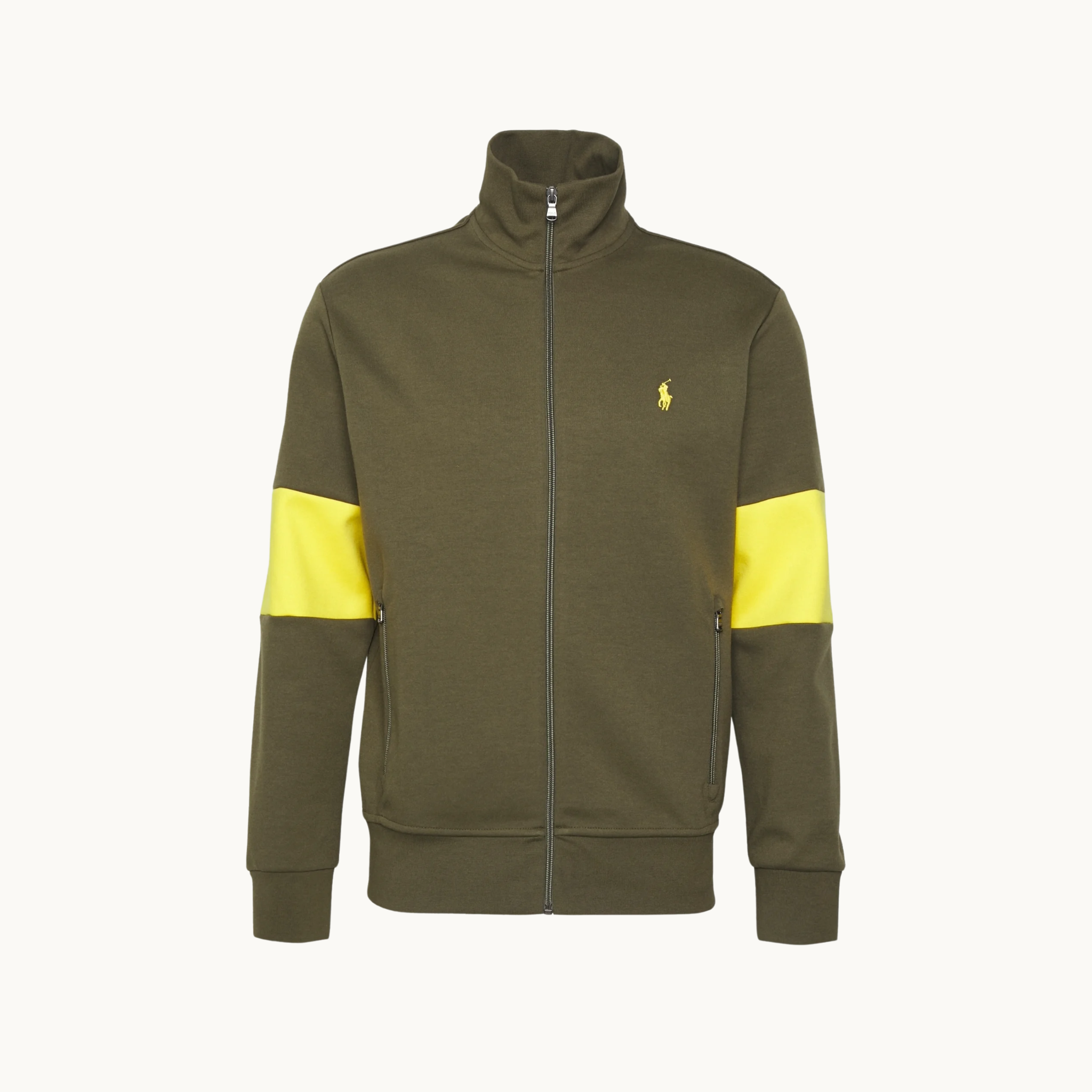 PRL Track Jacket - Olive Yellow