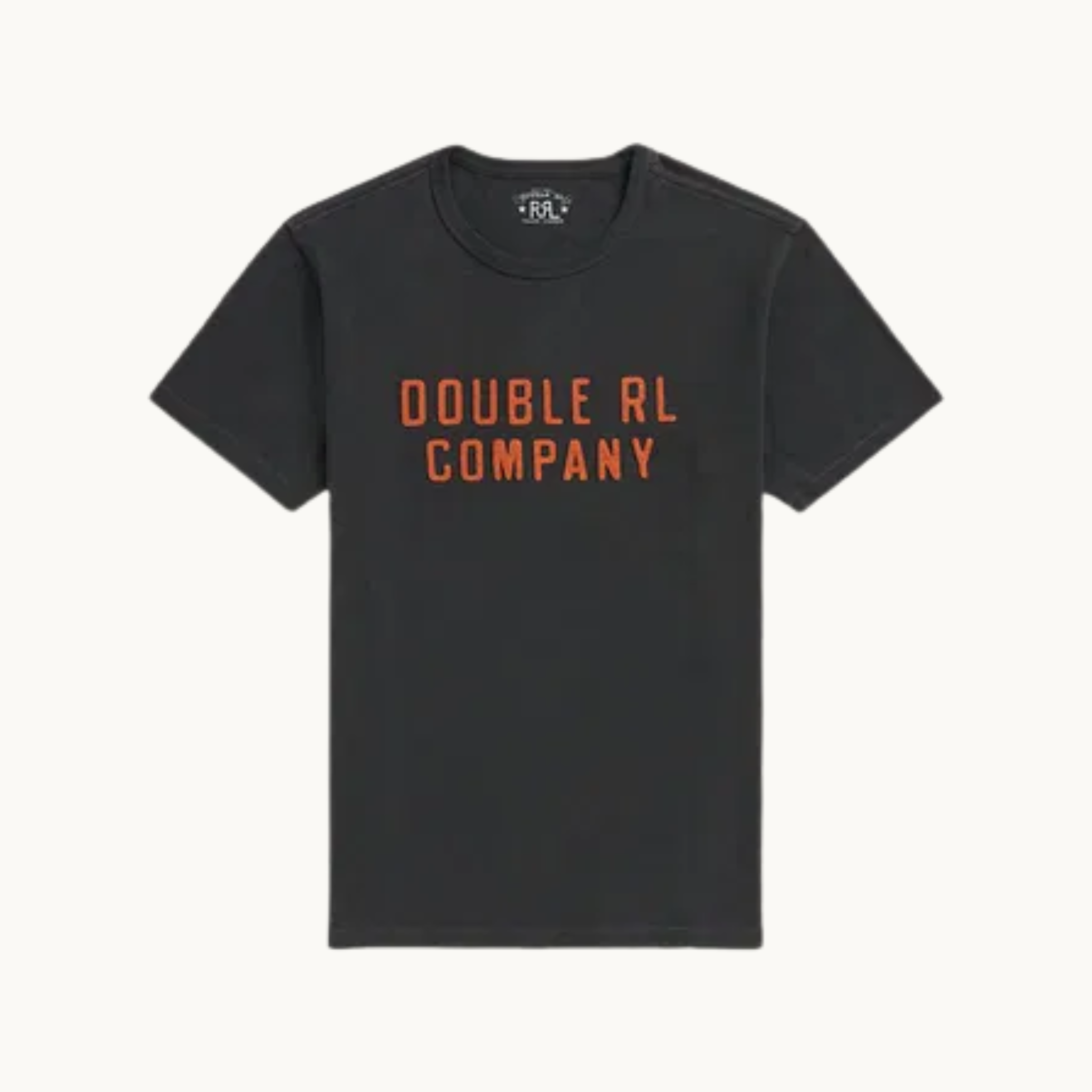 RRL Double RL Company Tee - Black