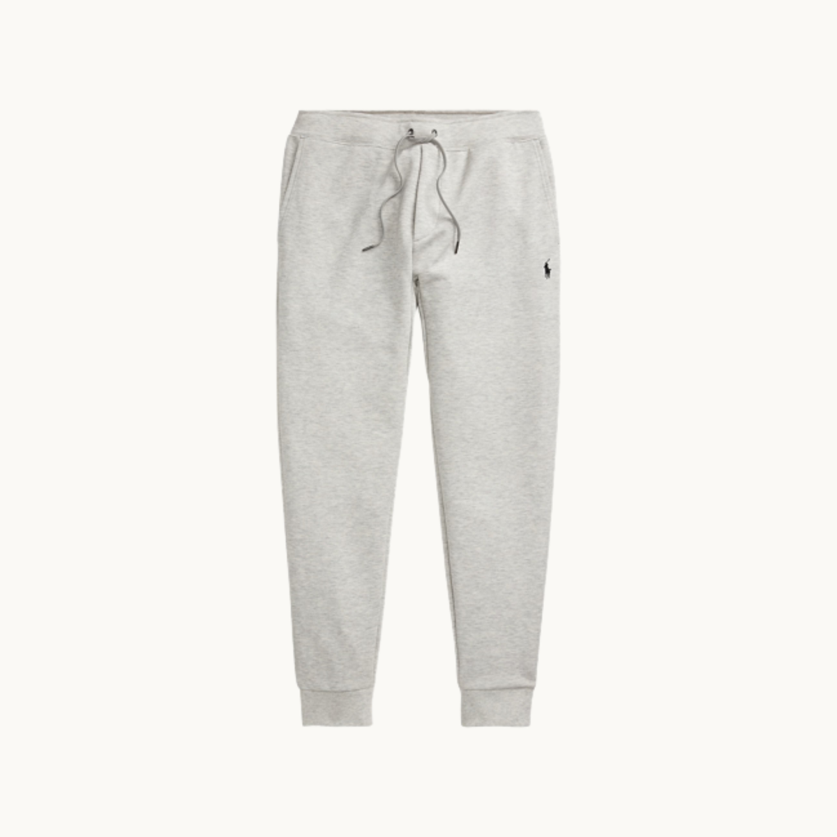 PRL Pony Logo Jogger Pants - Light Grey