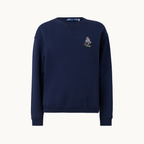 PRL Polo Painting Bear Sweatshirt - Navy