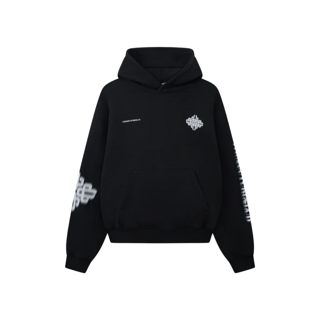 The Couture Emblem Hoodie - Black