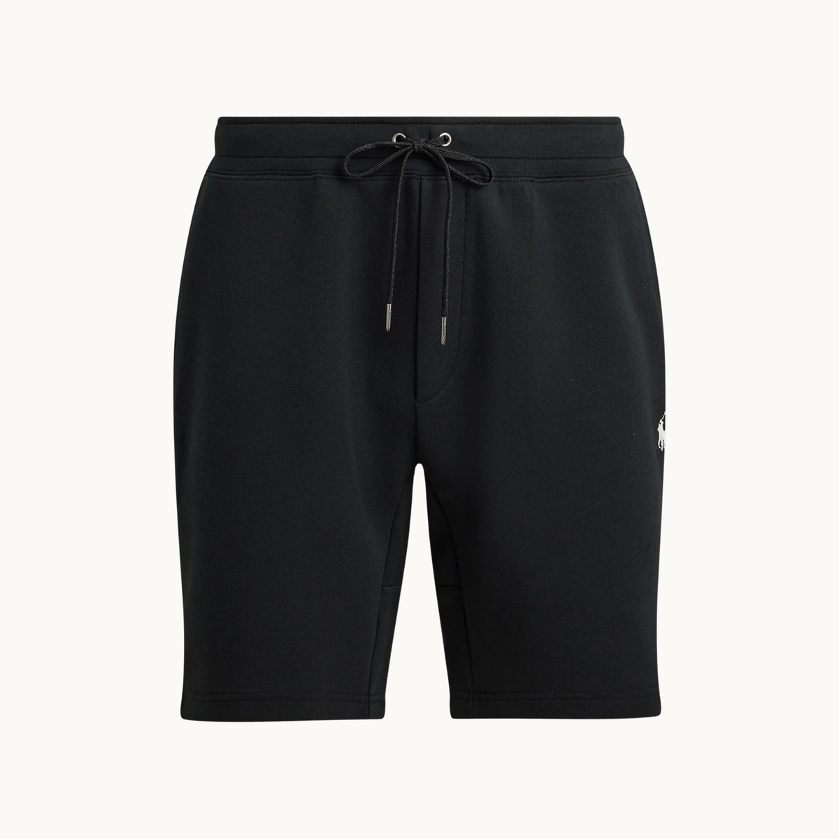 PRL Pony Logo Sweat Shorts - Black