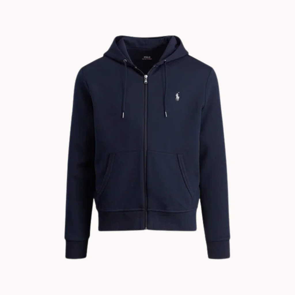 PRL Full-Zip Hoodie - Navy