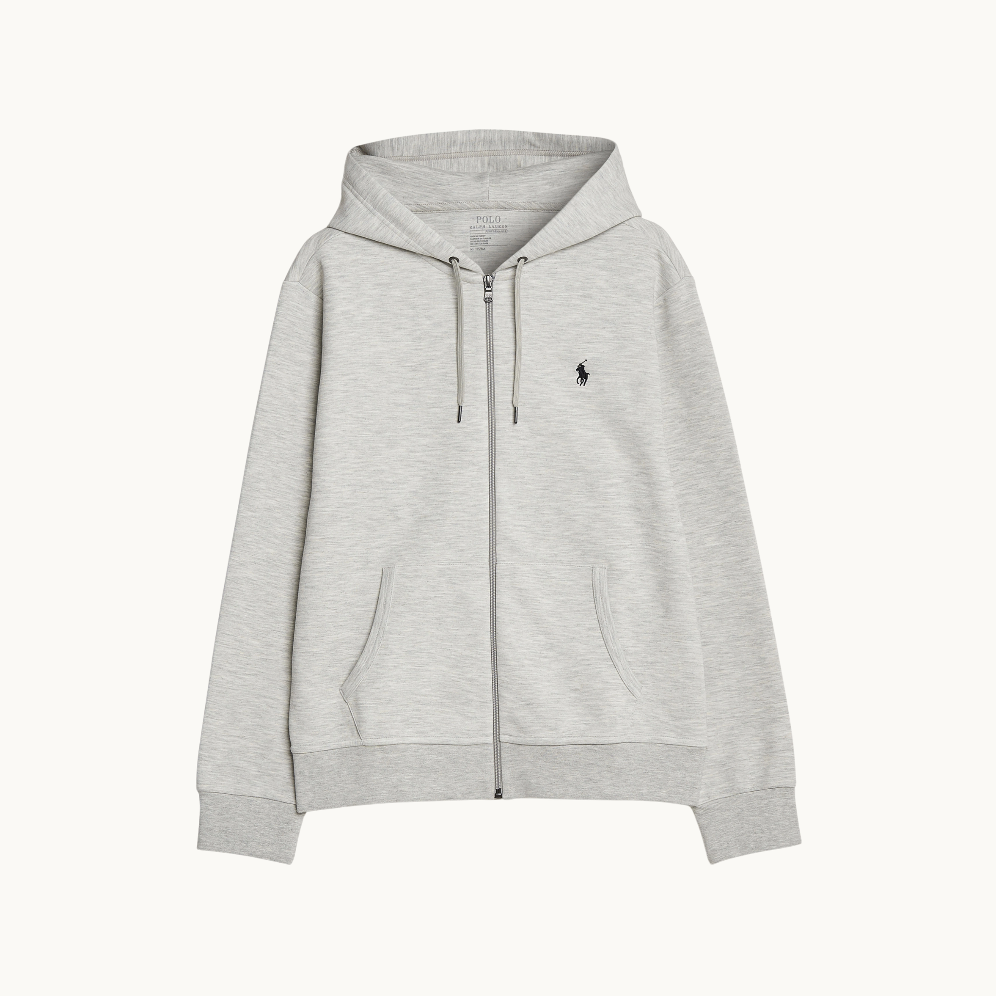 PRL Pony Logo Hoodie - Heather Grey