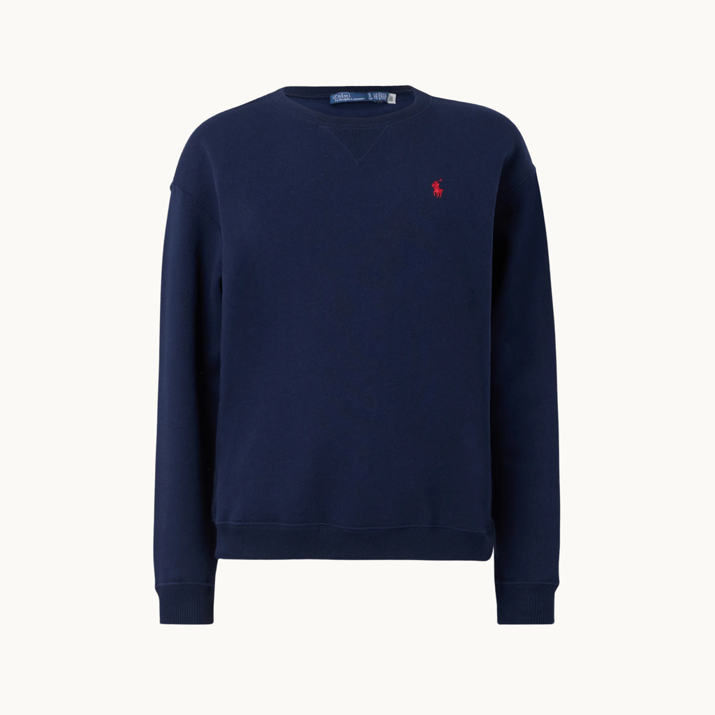 PRL Pony Logo Sweatshirt - Navy