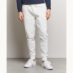 PRL Pony Logo Jogger Pants - White
