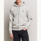 PRL Pony Logo Hoodie - Heather Grey