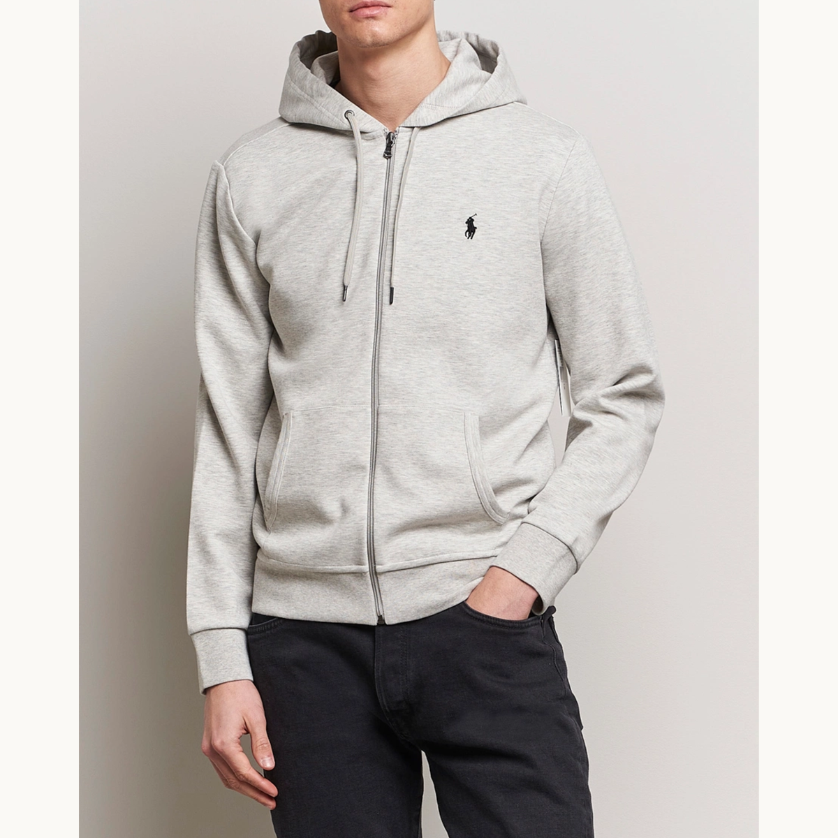 PRL Pony Logo Hoodie - Heather Grey