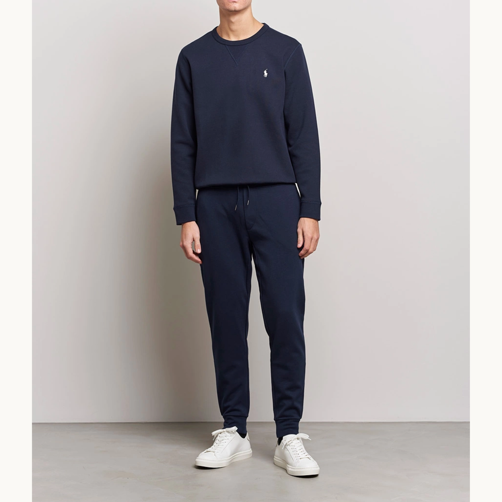 PRL Pony Logo Jogger Pants - Navy