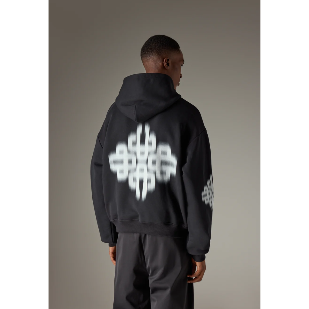 The Couture Emblem Hoodie - Black