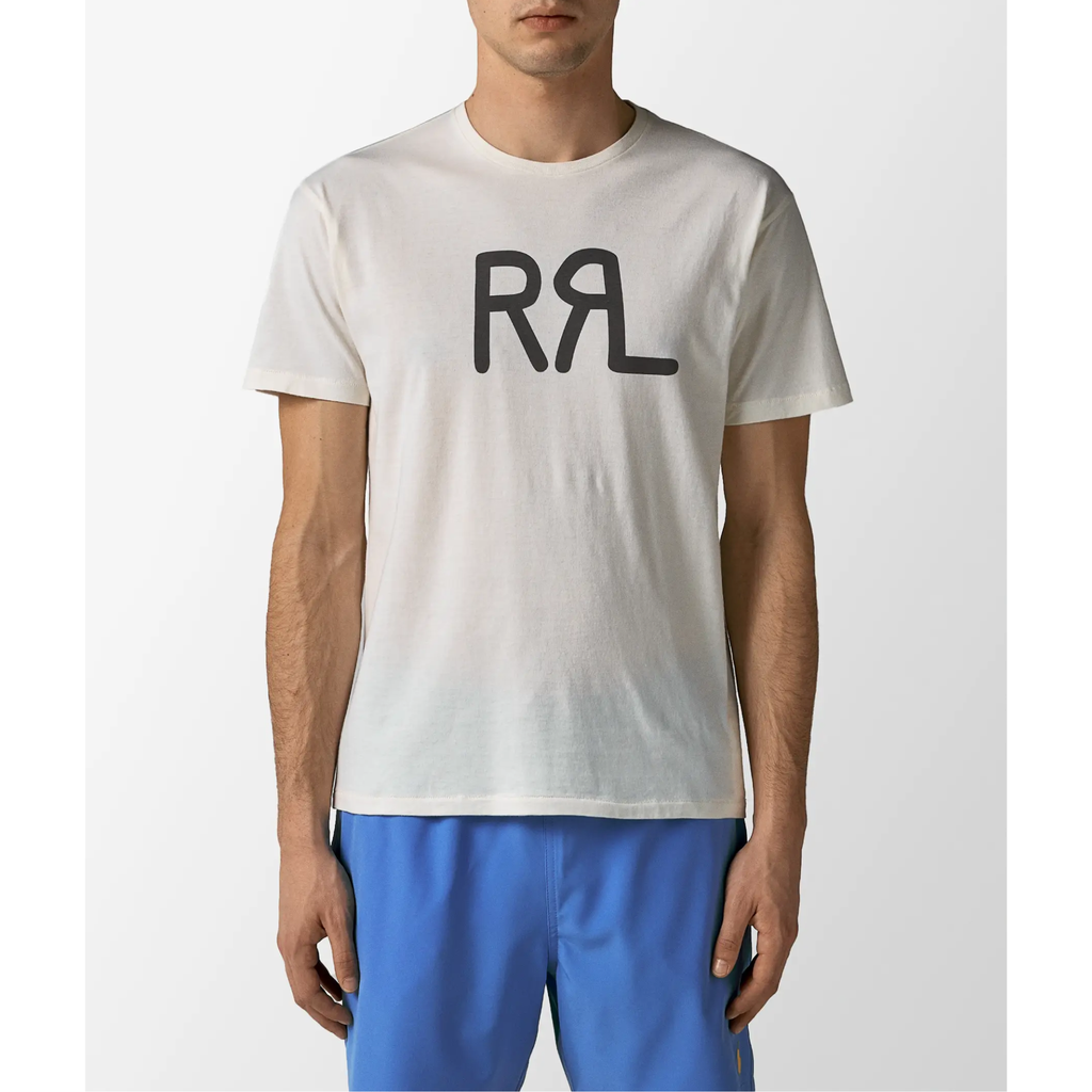 RRL Ranch Logo Tee - Cream