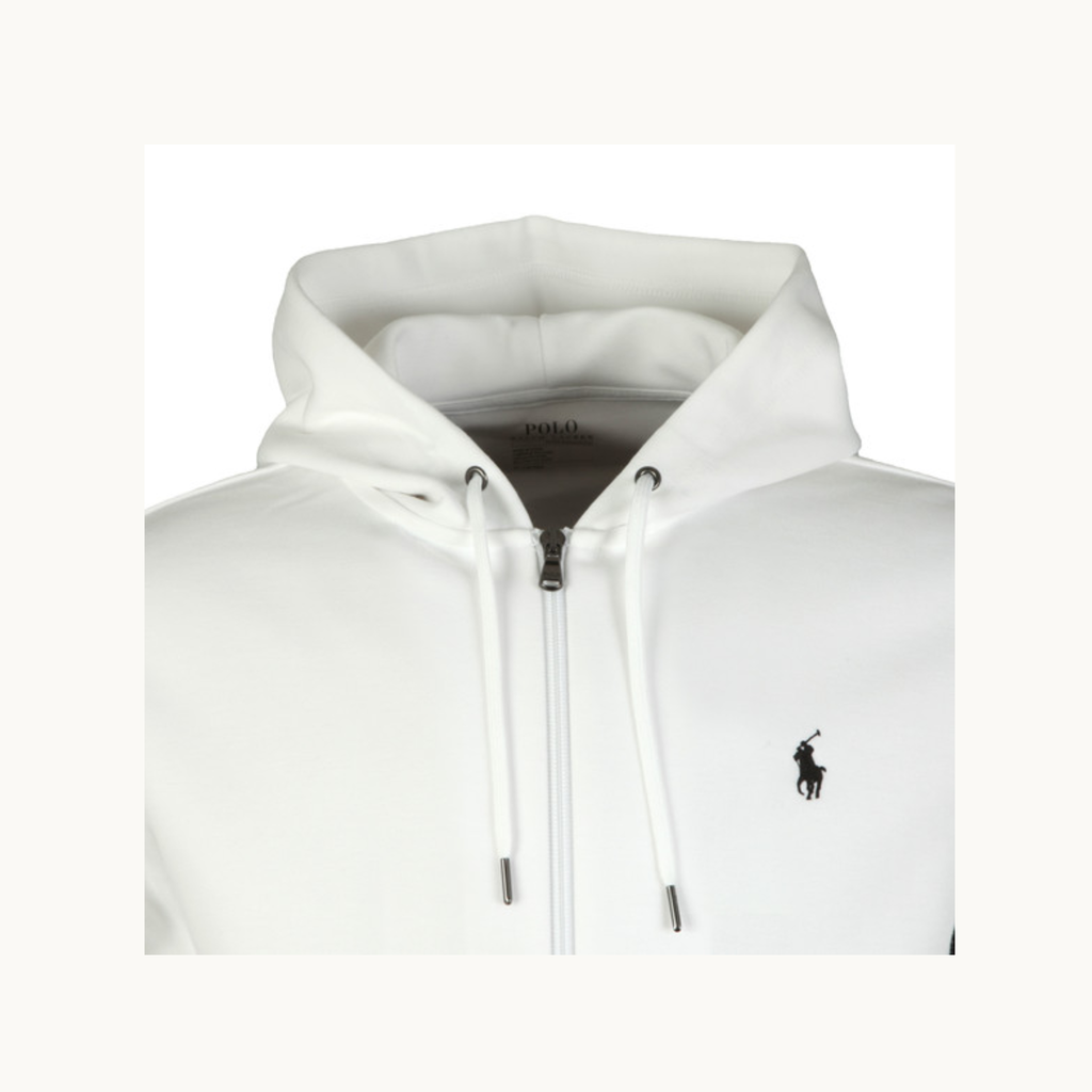 PRL Full-Zip Hoodie - White