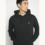 PRL Pony Logo Hoodie - Black