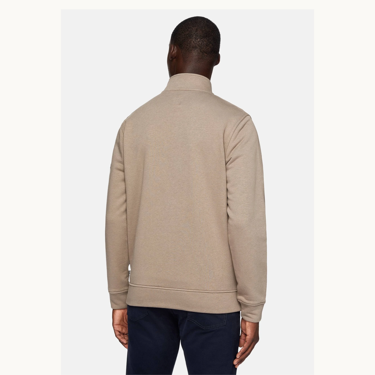 Boggi Milano Full-Zip Jacket - Beige
