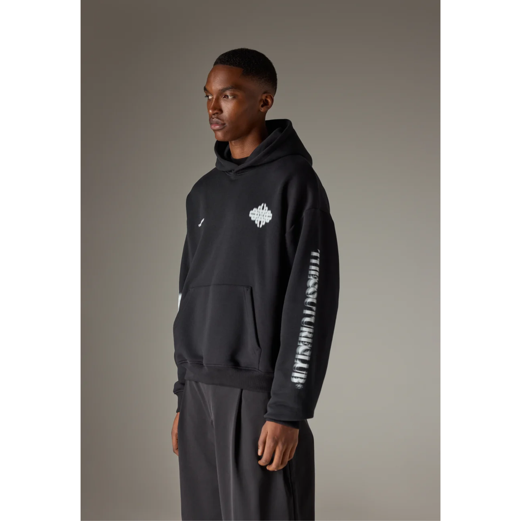 The Couture Emblem Hoodie - Black
