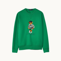 PRL Polo Bear Sweater Vest Sweatshirt - Jade Green