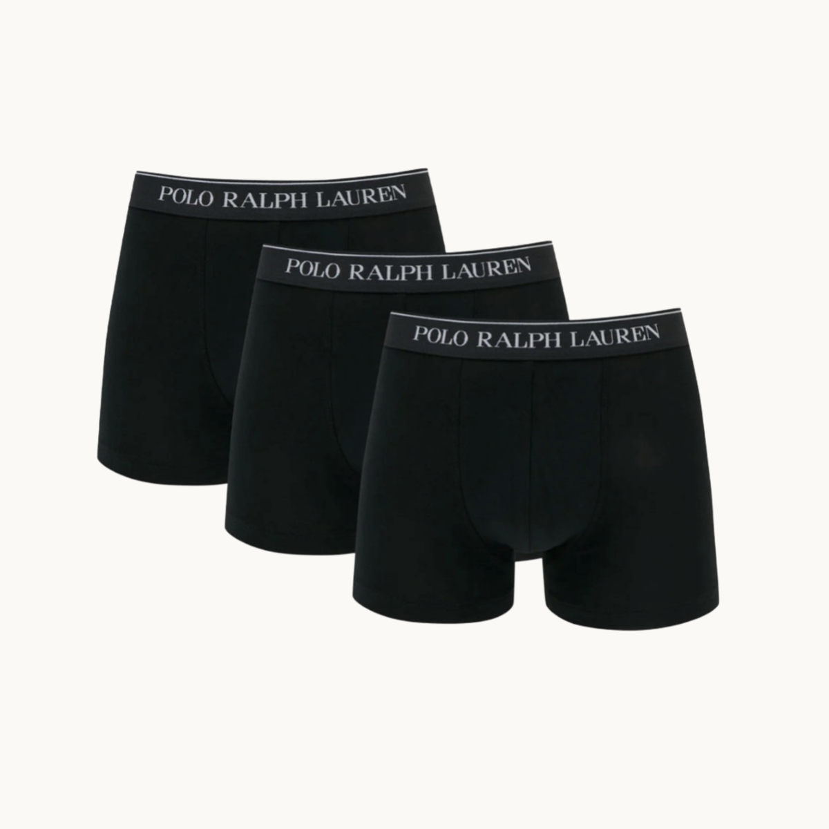 PRL 3-Pack Boxer Briefs - Black
