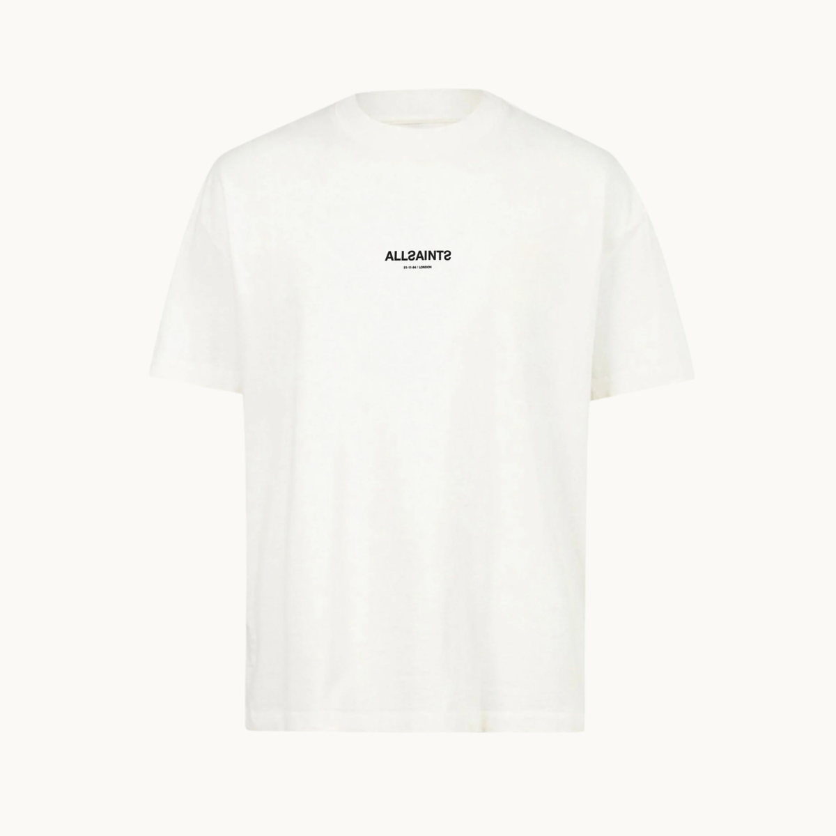 AllSaints Wordmark Tee - White