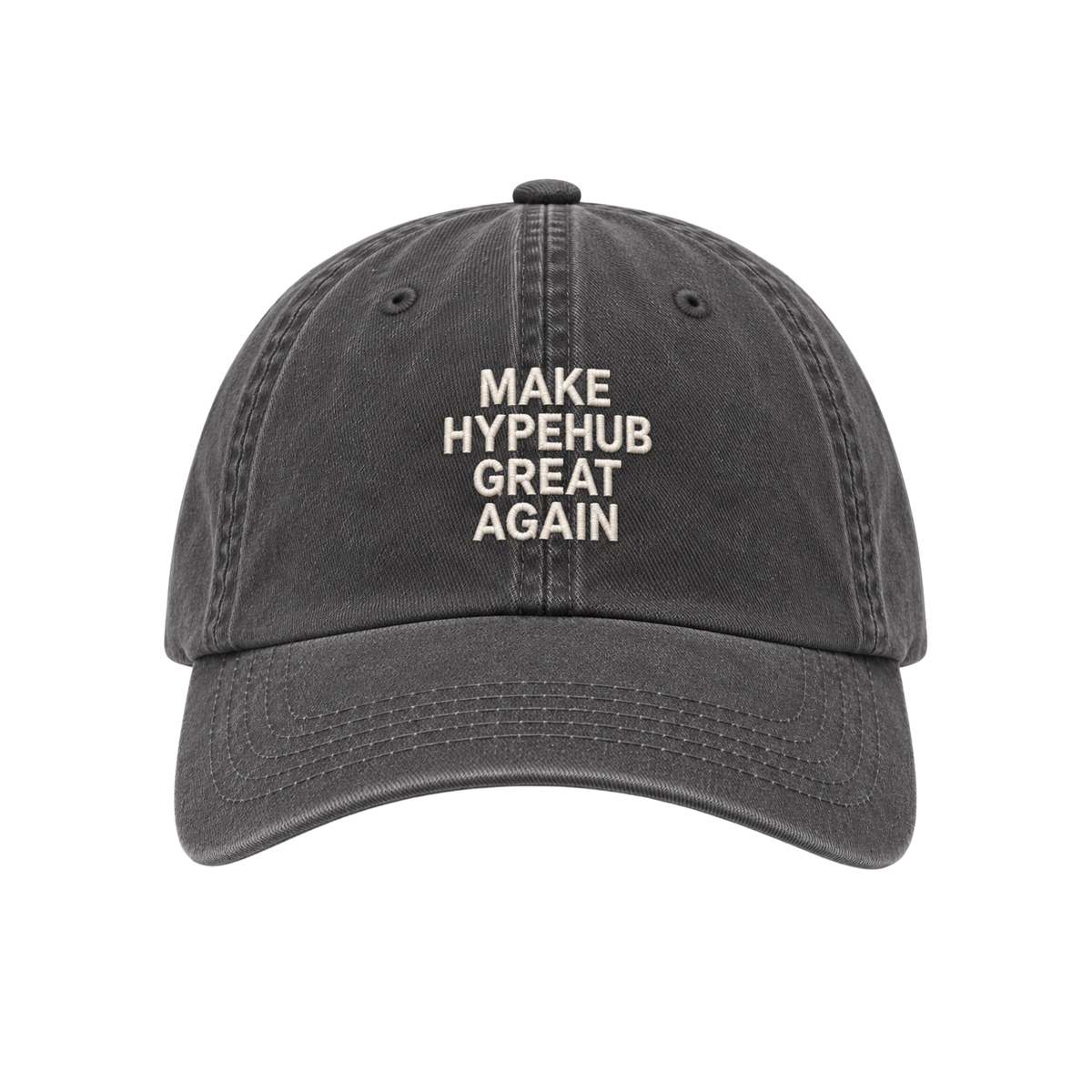 Make Hypehub Great Again Cap - Washed Grey