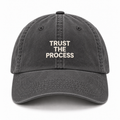Trust The Process Cap - Washed Grey