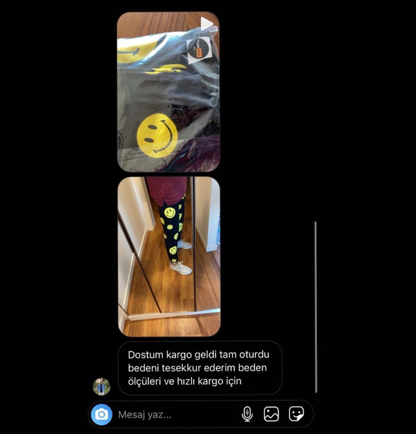 Customer reference screenshot
