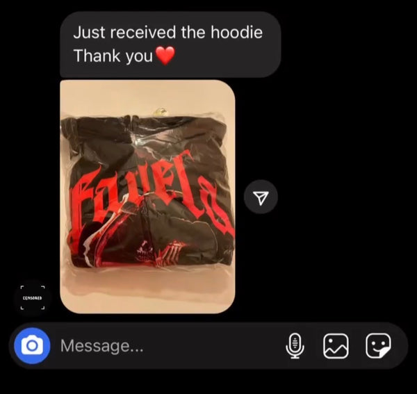 Customer reference screenshot