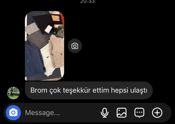 Customer reference screenshot